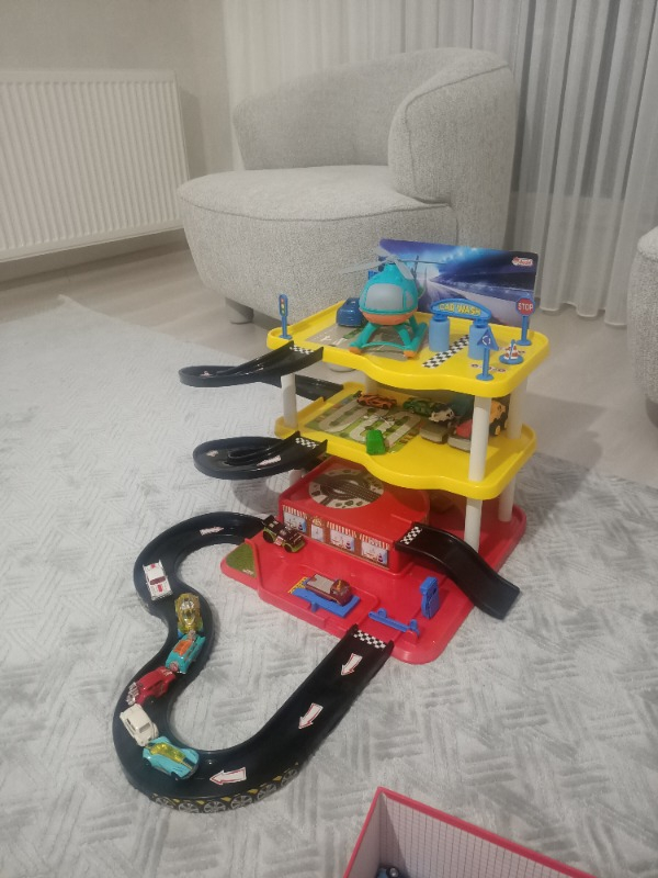 Dede 3 Katlı Garaj Oyun Seti Ve Mega Pisti 03068