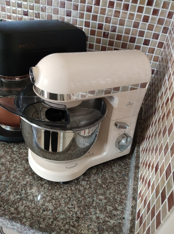 Karaca Mastermaid Chef Stand Mikser Soft Cream 1500W 5 Lt