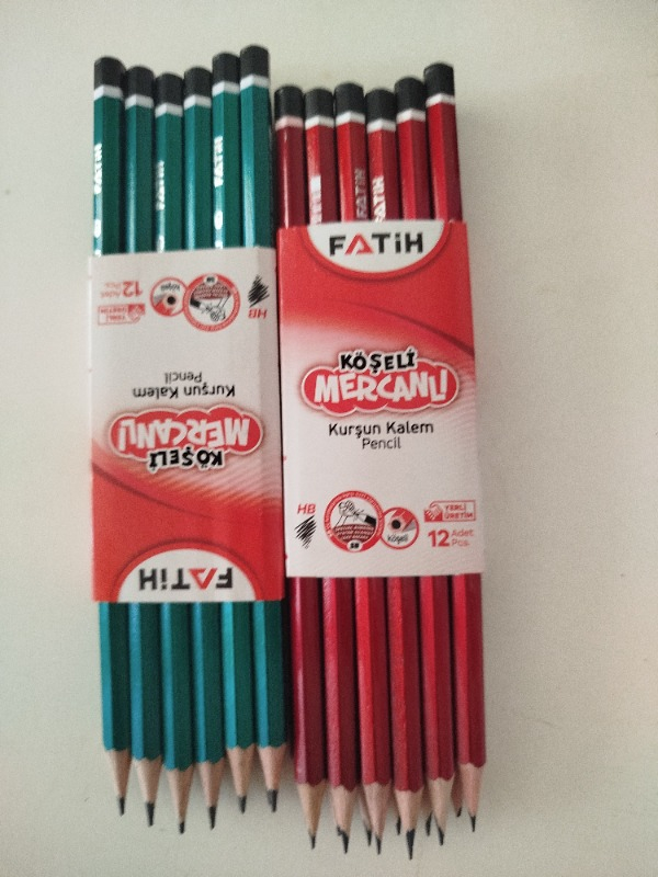 Fatih Mercanlı Kurşun Kalem 12 Li