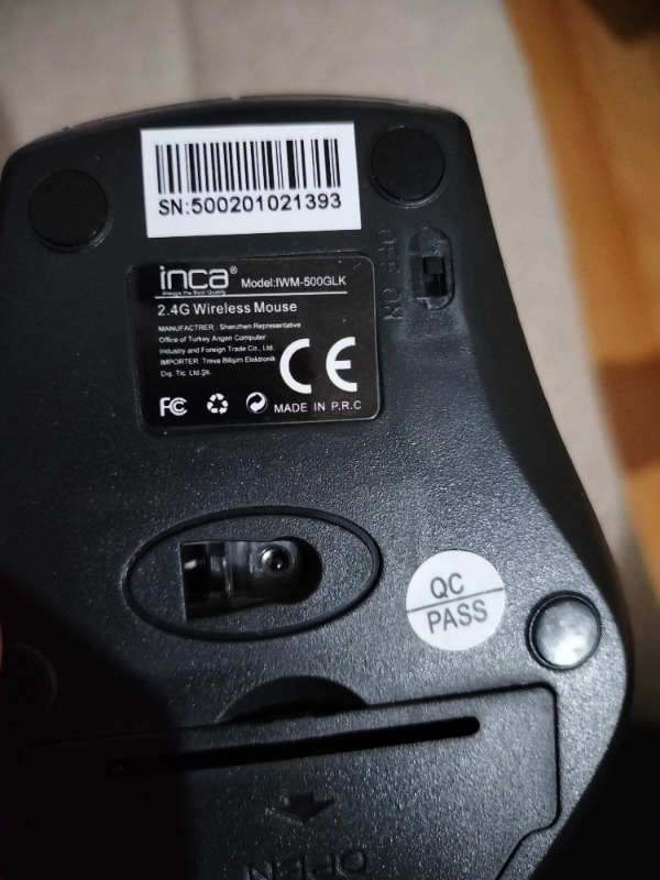 Inca IWM-500GLK Wireless Laser Mouse Kırmızı