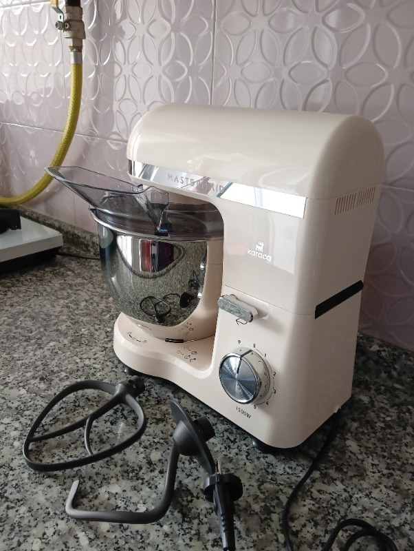 Karaca Mastermaid Chef Stand Mikser Soft Cream 1500W 5 Lt