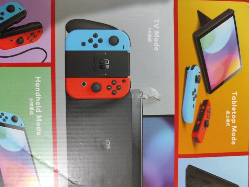 Nintendo Switch Oled Oyun Konsolu Kırmızı-Mavi - G