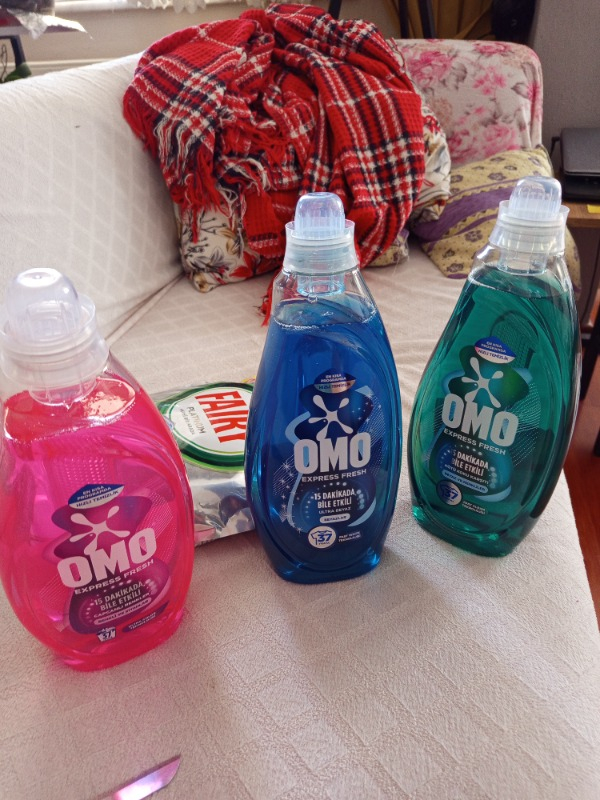 OMO Express Fresh Ultra Beyaz Sıvı Çamaşır Deterjanı 1480 ml x1