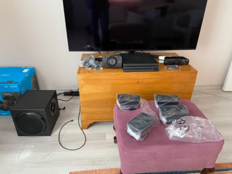 Logitech Z906 Surround Ses Hoparlör - Siyah