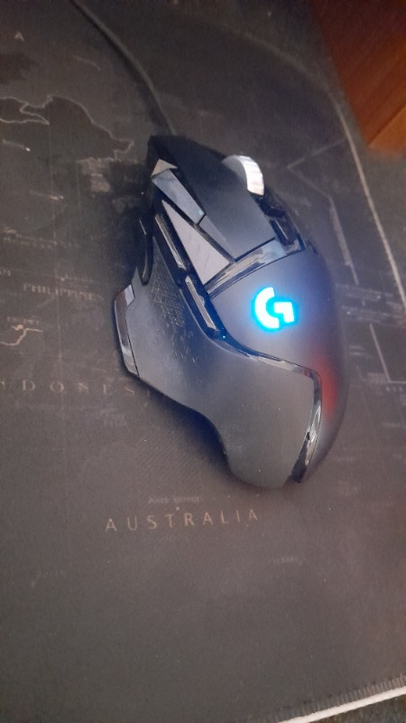 Logitech G G502 HERO LIGHTSYNC 25.600 DPI Yüksek Performanslı Kablolu Oyuncu Mouse - Siyah