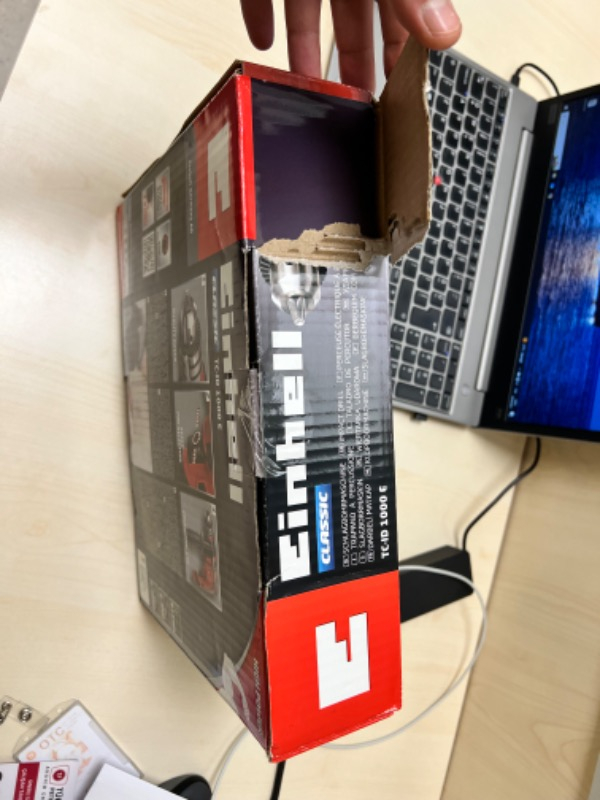 Einhell TC-ID 1000 E, Darbeli Matkap