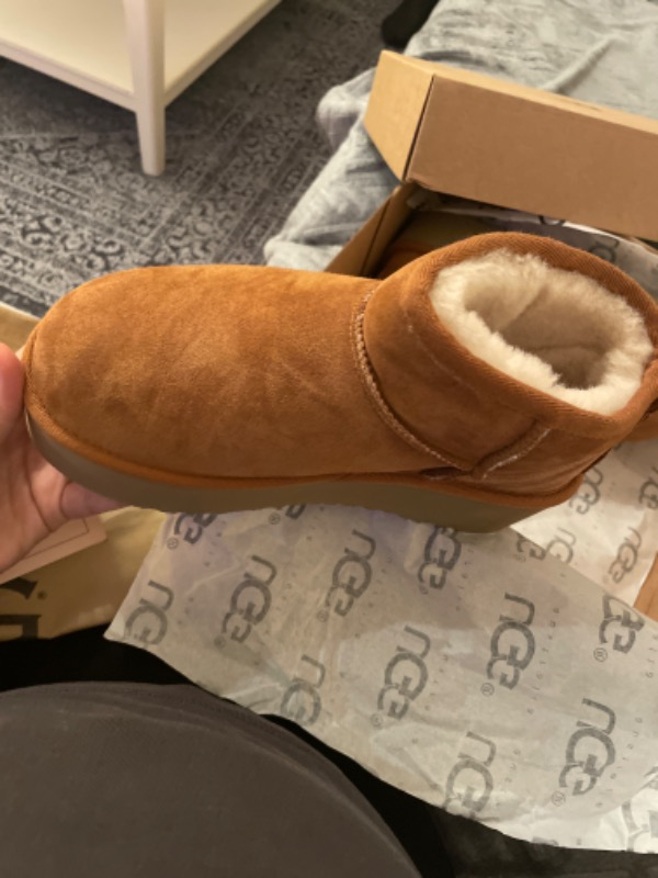 Ugg W Classic  Deri Mini Bot Kadın Bot 1135092