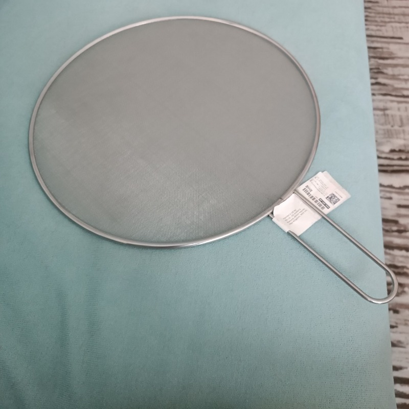 IKEA Klockren Kulplu Yağ Sıçratmaz Paslanmaz Çelik 34 Cm.