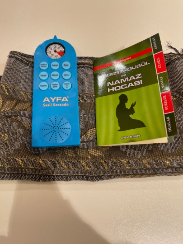 Haremhac Ayfa Sesli Seccade Namaz Öğreten Seccade