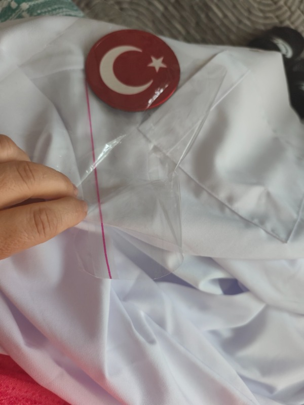 Mervem Öğretmen Önlüğü Beyaz Önlük Bayan