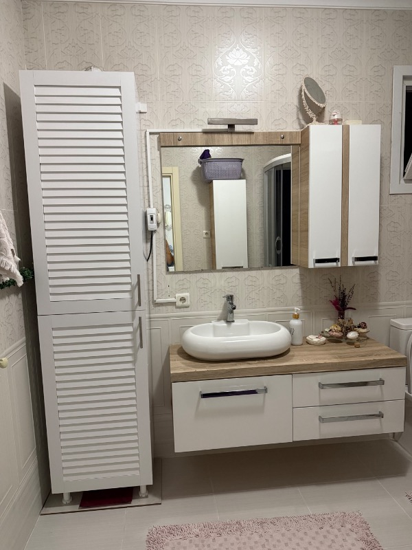 Nurcelant Kombi Dolabı 210 cm Panjur Kapaklı Beyaz
