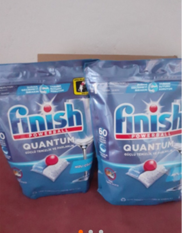 Finish Quantum 60 Kapsül Bulaşık Makinesi Deterjanı Tableti