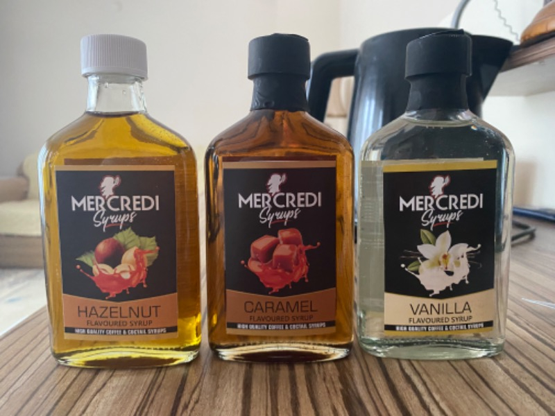 Mercredi Hazelnut Fındık Kahve ve Kokteyl Şurubu 200 ml