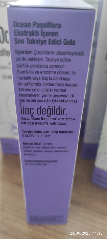 Ocean Passiflora Şurup 150 ml 2 Adet