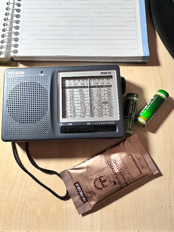 Tecsun R9012 Transistörlü 12 Bandlı Kısa Dalga Analog Radyo