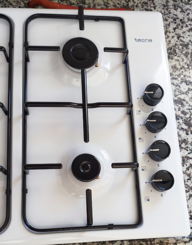 Tecna Süo 604BE 4 Gözü Gazlı Beyaz Set Üstü Ocak