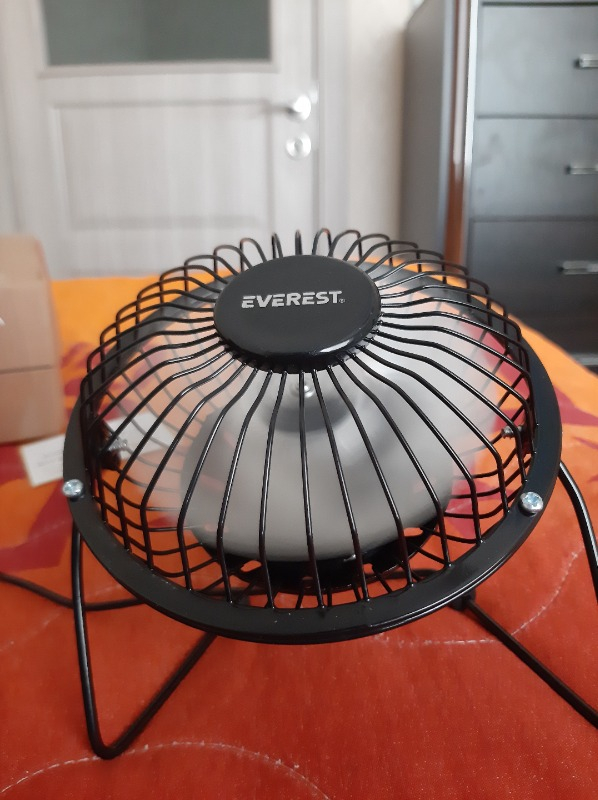 Everest USB Metal Masa Üstü Vantilatör EFN-482