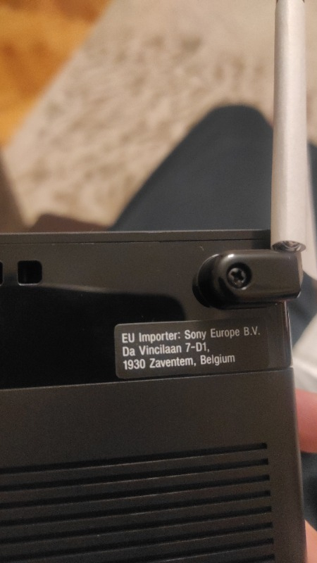 Sony P26 Taşınabilir El Radyosu