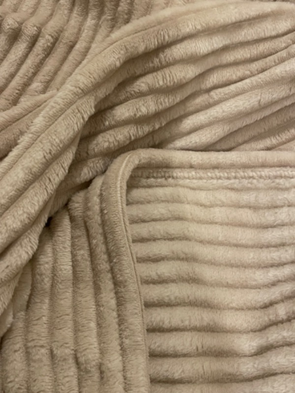 Yataş Bedding Holly Wellsoft Battaniye Çift Kişilik - Ekru