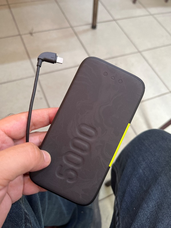 InfinityLab Instantgo 5000 mAh Powerbank Siyah Lightning Çıkış Gücü ile Taşınabilir Şarj Cihazı