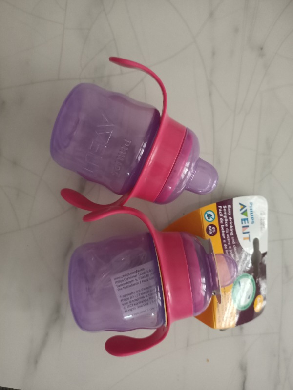 Philips Avent SCF551/03 Eğitici Damlatmaz Bardak 6 Ay + 7oz/200 ml  Mor