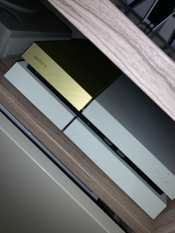 Sony PS4 Custom Faceplate Kapak Altın