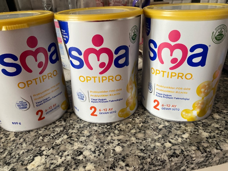 SMA Optipro Probiyotikli 2 6-12 Ay Bebek Sütü 800 gr x 3 Adet