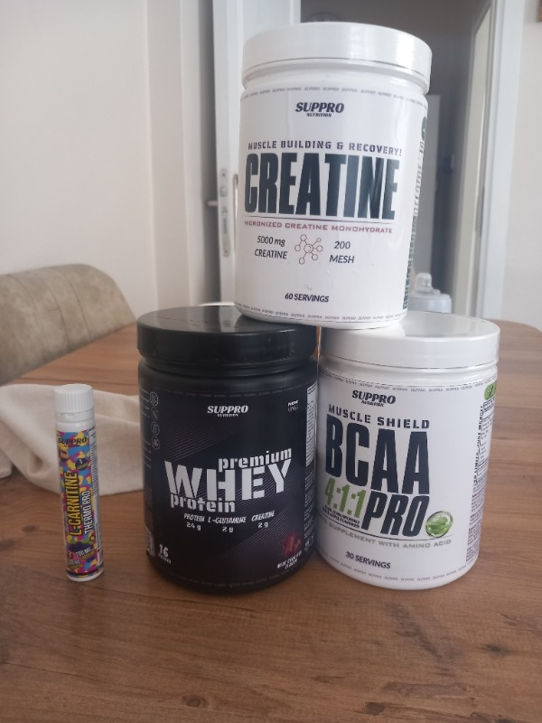 Suppro Nutrition Fitness Paketi Whey Protein + Creatin + Bcaa