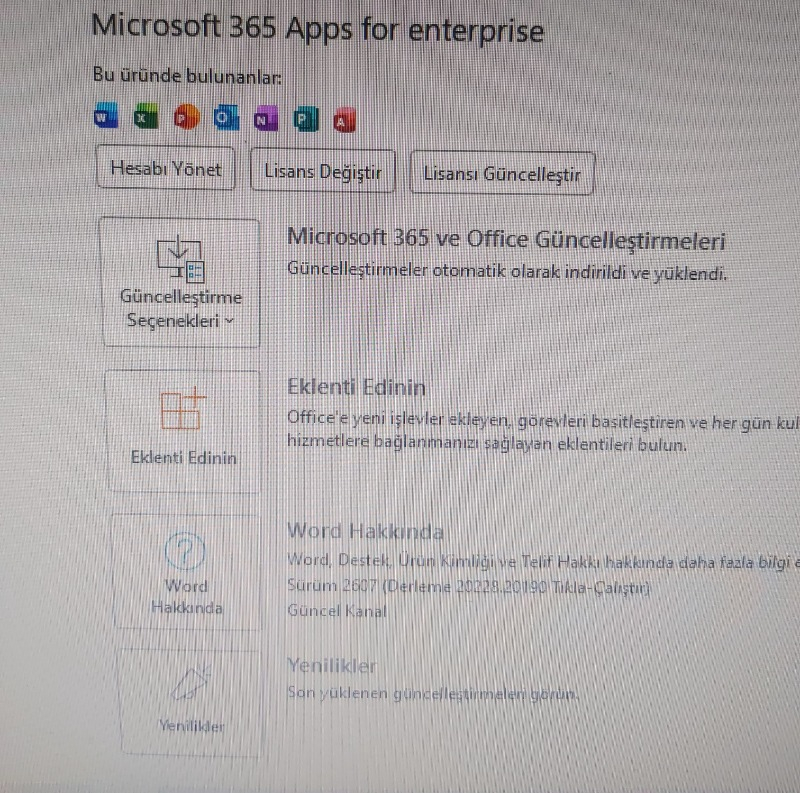 Microsoft Office 365 Lisans Hesabı | 5 PC/Mac | (IOS ve Android)