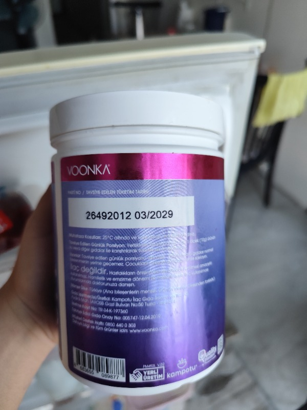 Voonka Multi Collagen Powder Tip 1 2 3 Vitamin C 300 gr Hidrolize Kolajen