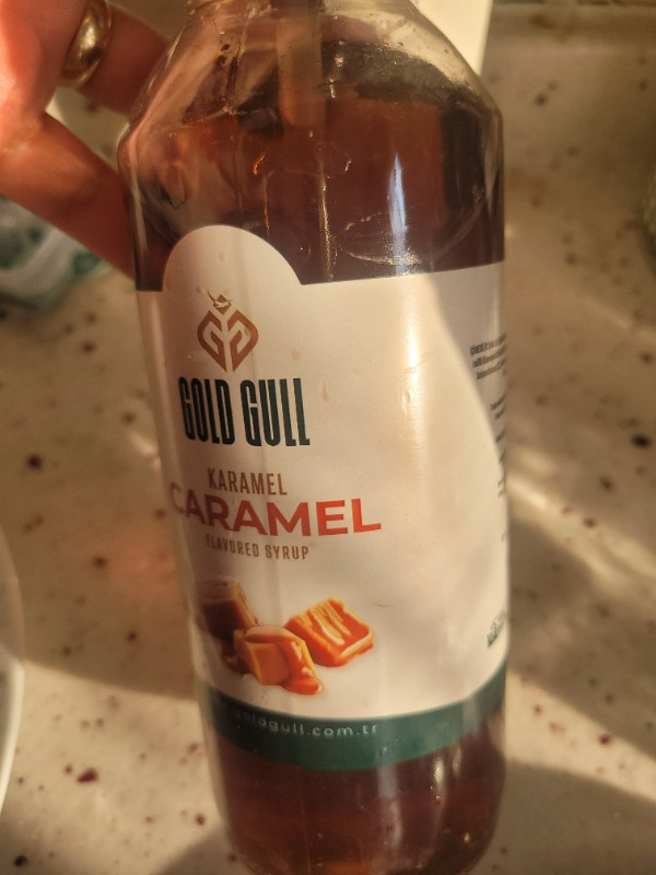Gold Gull Karamel Aromalı Kahve & Meyve Şurubu