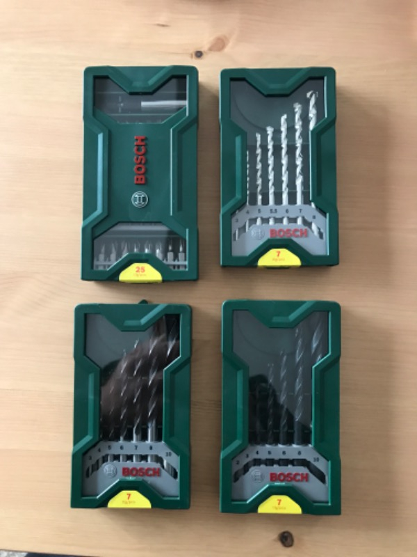 Bosch 2607017071 Çoklu 3+1 Mini X Line Matkap Uçları Seti 4 Set