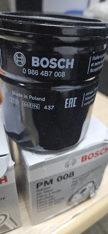 Bosch Opel Astra G Yağ Filtresi