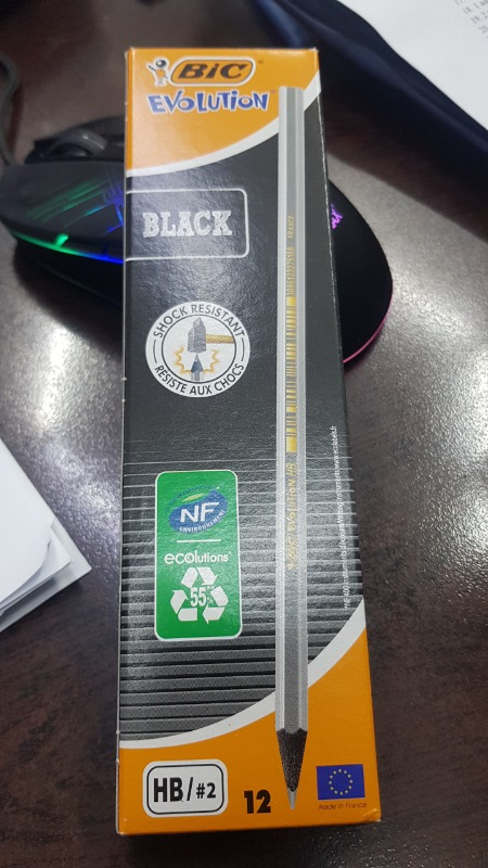 Bic Evolution Black HB Kurşun Kalem 12'li Kutu