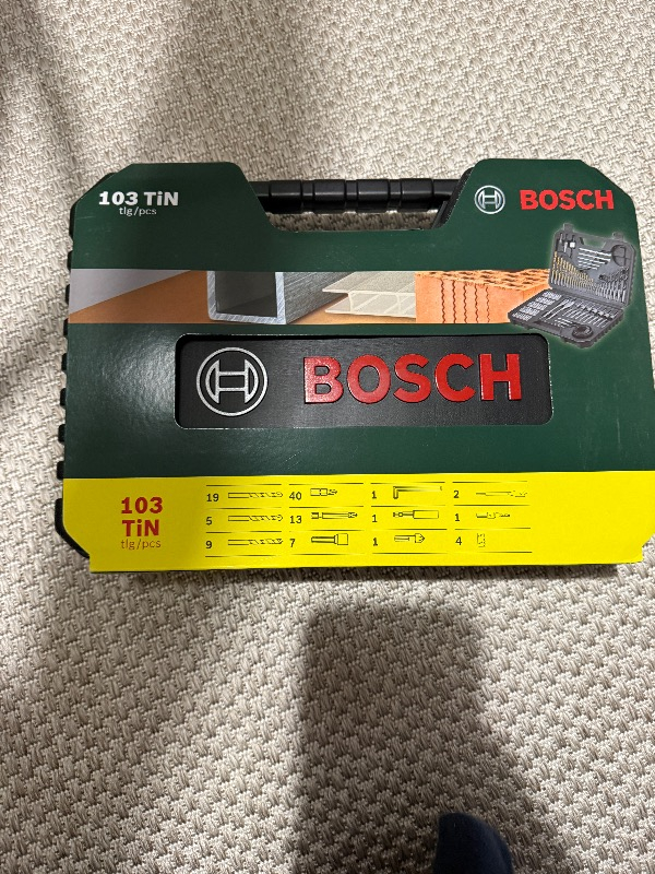 Bosch V-Line Matkap & Vidalama Karışık Aksesuar Seti 103 Parça - 2607017367