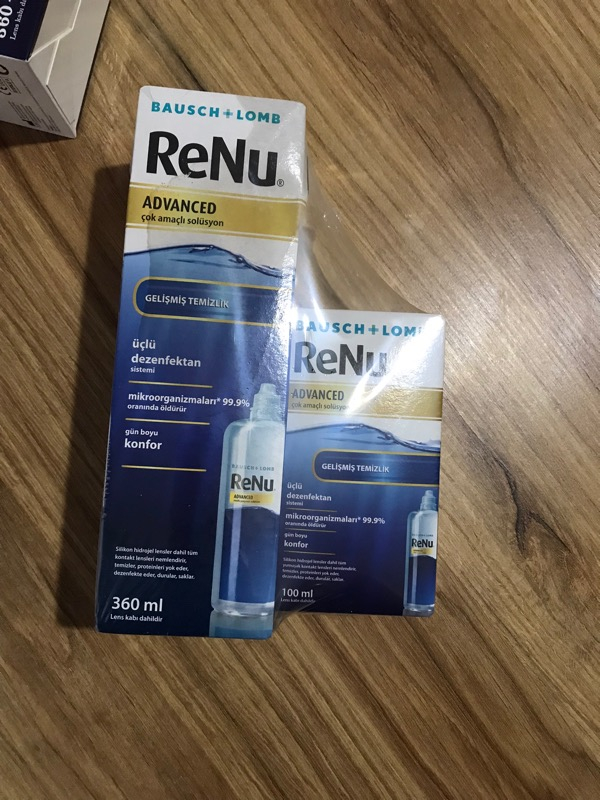 RENU Bausch Lomb Renu Advanced Solüsyon 360 ml + 100 ml Set