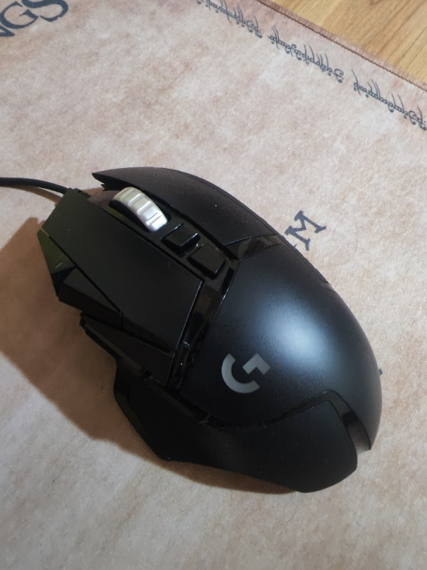 Logitech G G502 HERO LIGHTSYNC 25.600 DPI Yüksek Performanslı Kablolu Oyuncu Mouse - Siyah