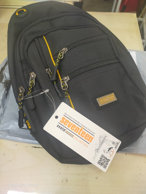 Seventeen 3473 Tek Omuz Askılı Polyester Sırt - Göğüs Çantası - Body Bag