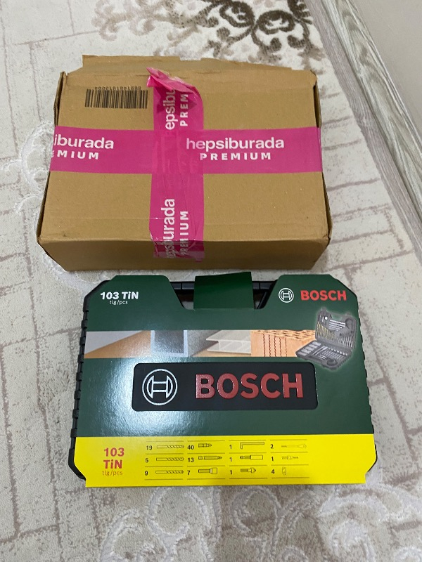 Bosch V-Line Matkap & Vidalama Karışık Aksesuar Seti 103 Parça - 2607017367