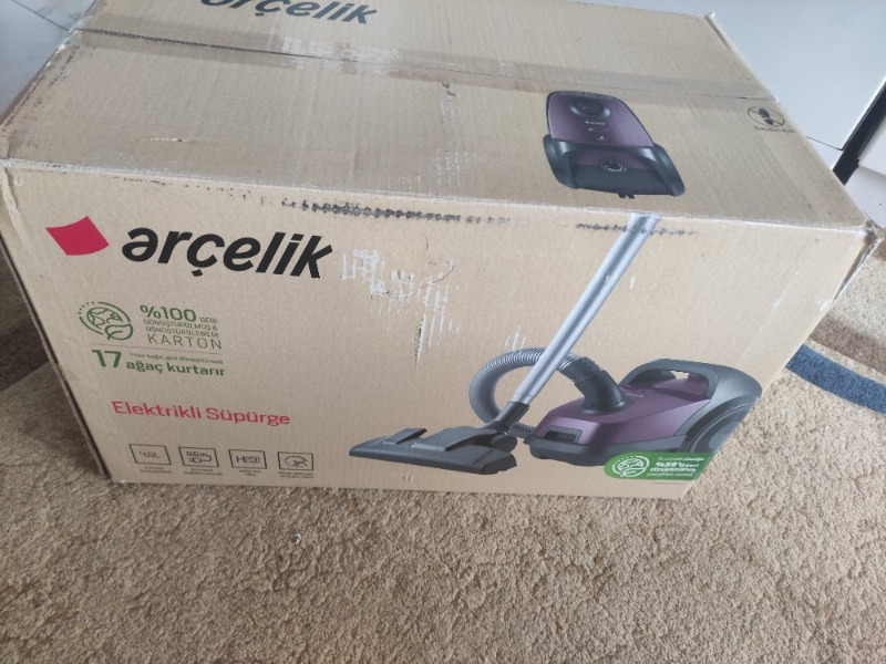 Arçelik S 7564 Toz Torbasız Elektrikli Süpürge – Yüksek Emiş Gücü, Kolay Temizlik ve Pratik Kullanım
