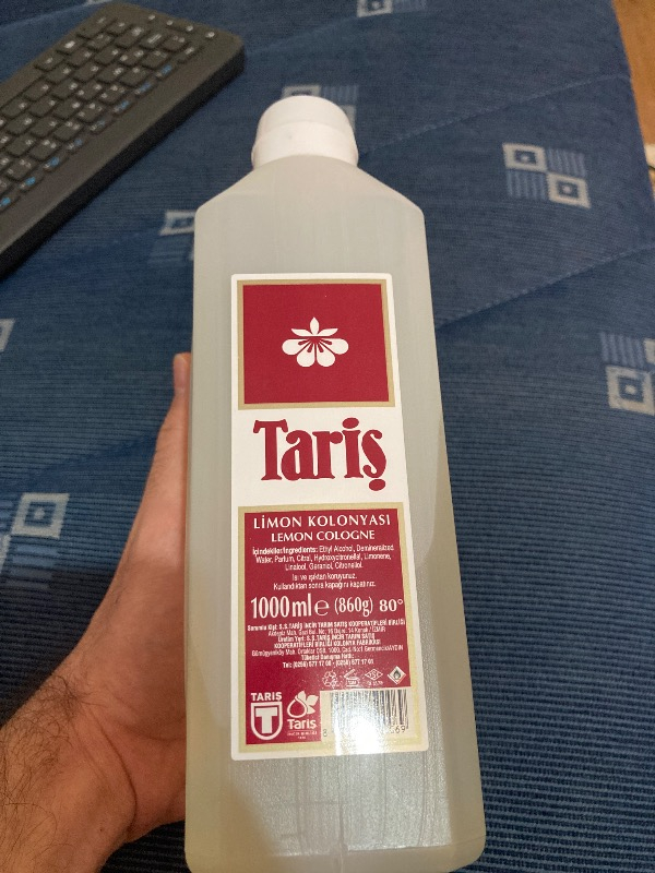 Tariş Tütün Kolonyası 70 Derece 1000Cc Bidon