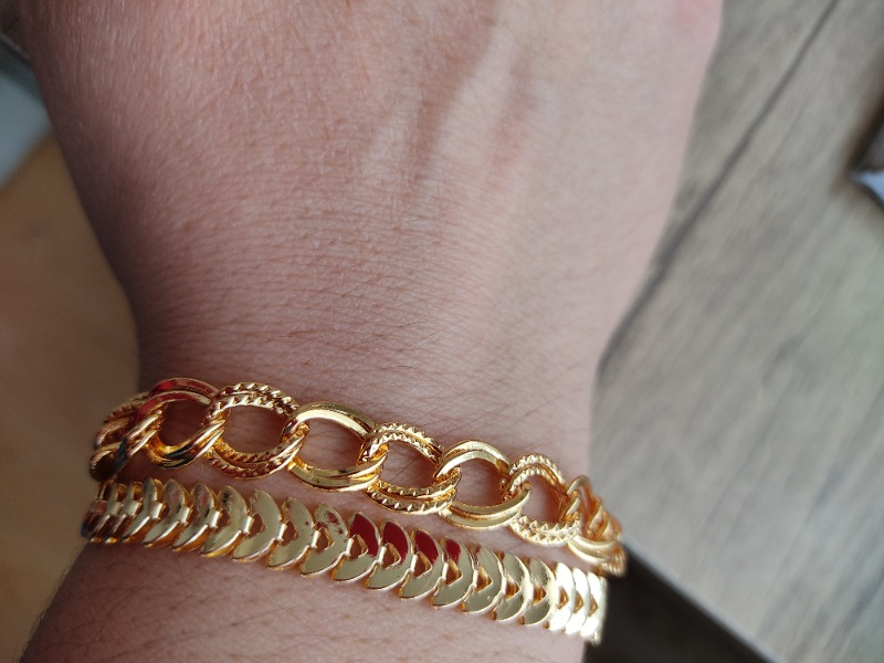 Bers Aksesuar Kadın Ikili Kombin Bileklik Gold