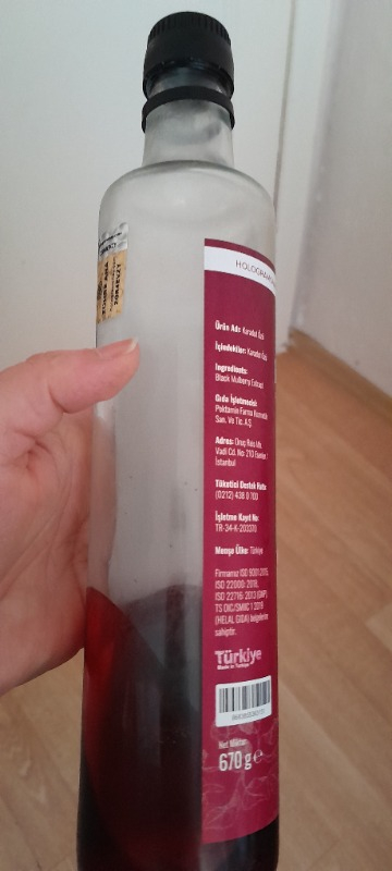 Zühre Ana Karadut Özü 670 gr