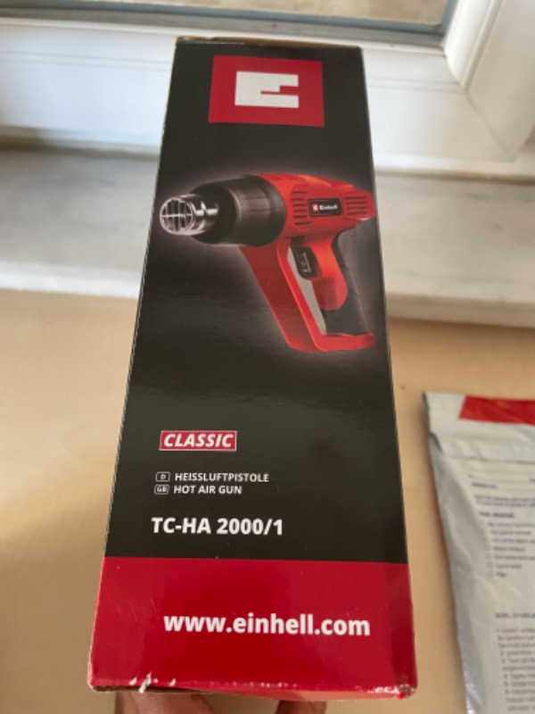 Einhell TC-HA 2000/1, Sıcak Hava Tabancası
