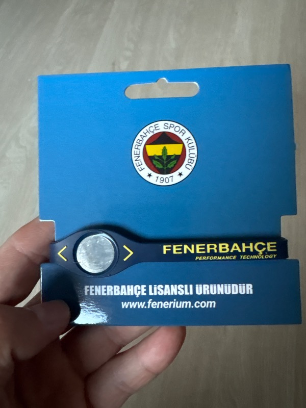 Fenerbahçe Lisanslı FB Bileklik FB-performans-lacivert-M