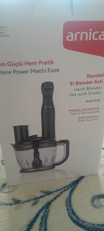 Arnica GH21481 Diamond Blender Rendeli Set