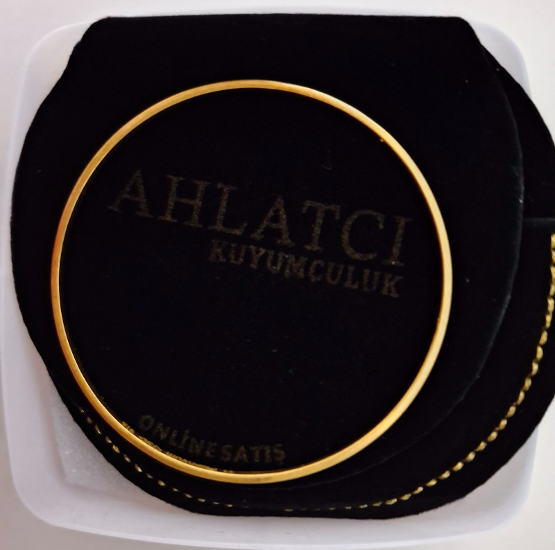 Ahlatcı 8 gr 22 Ayar 2mm Kibrit Çöpü Bilezik