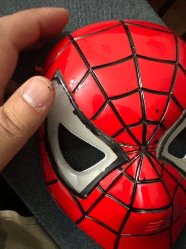 Boncuk Avm Işıklı Örümcek Adam Maskesi Spiderman Maskesi
