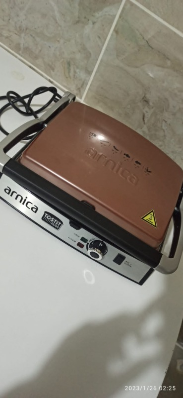 Arnica Tostit Maxi Granit Rose 2000 W Tost Makinesi