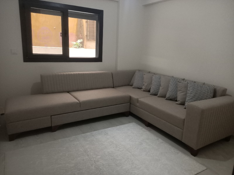 Eymense West Köşe Koltuk Takımı Krem Keten